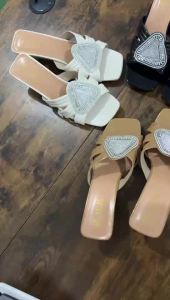 Sandal wanita hak tahu 6 cm terbaru termurah Sandal wanita Heels hak tahu 6cm LX806