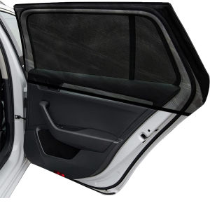 ม่านบังแดดรถยนต์ Universal ม่านบังแดดด้านข้าง SUV ผ้าม่านป้องกันยุงตาข่ายสุทธิม่านบังแดดอุปกรณ์เสริมอัตโนมัติ