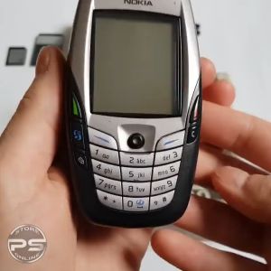 HP Nokia 6600 - Jadul - Single Sim - Bentuknya Unik - Fitur Lengkap - Legend