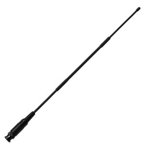 27MHz CB Radio Antenna BNC-Male Flexible Soft Whip Radio Scanner Antenna for CB Handheld/Portable Radio with BNC Connector