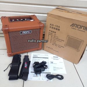 AMPLI GITAR AKUSTIK AROMA AG10A AMPLIFIER GITAR AG 10 A