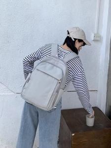 Female Minimalist Niche Style Work Clothing Notebook Computer Schoolbag