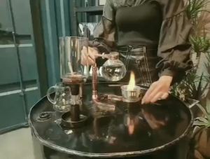 Siphon Coffee Maker Set Glass Siphon Pot Coffee Brewer Household Coffee Syphon Pot Coffee Machine for 5 Cups