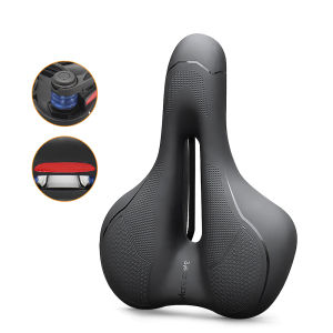 Bicycle Hollow Seat Cushion Soft High Elasticity Durable MTB Road Bike Cushion Breathable Anti-slip Seat Cycling Accessories