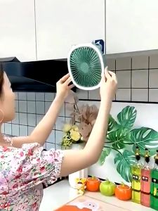 ❤❤Kipas Angin Portable 4in1 Dengan Lampu LED Kipas Angin Lipat USB Kipas Duduk Multifungsi Kipas Gantung Pengisian Kipas Angin Besar 3 Speeds Kipas Lampu Malam Kipas Dinding Rumah Kipas Dengan Lampu Belajar Senter LED Kipas Duduk