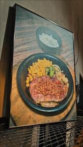 NandyaCreates - Custom Gambar Ukuran 20X30 CM  Frame Hitam & Putih