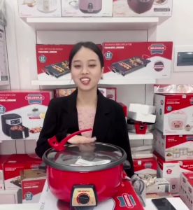 NỒI LẨU ĐIỆN 3L ĐA NĂNG SUNHOUSE SHD4520 / SHD4521- hàng chính hãng