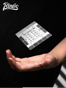 Bincoo Coffee Bean Grinding Scale Reference Card Coffee Powder Coarseness Comparison Tool Essential Coffee Brewing Accessories