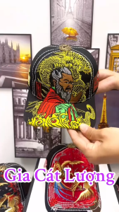 Mũ Lưỡi Trai Thêu Full Nhân Vật Gia Cát Lượng/From Chuẩn Lòng Sâu.