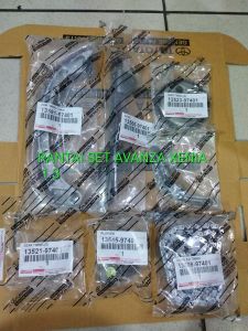 CHAIN SET AVANZA XENIA 1. 3 RANTAI KETENG SET AVANZA XENIA. 1300CC