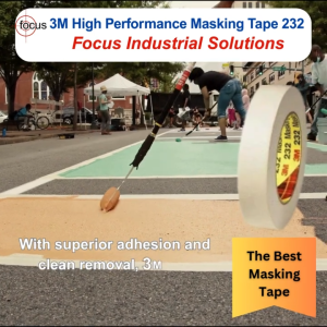 3M™ High Performance Masking Tape 232 4in x 55m