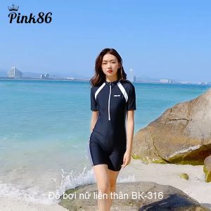 Đồ bơi nữ liền thân dáng lửng năng động BK-316a