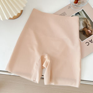 Mid-Waist Thin Seamless Nude Feel Light Pressure Shaping Abdominal Pants Womens Corset Hip Lifting Fashion Tape Boxer Safety Underpants