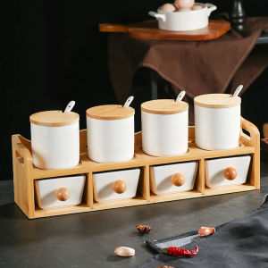 YALINJIAJU | Double Layered Seasoning Container Set