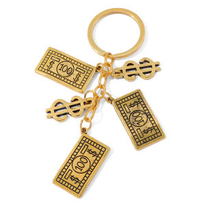 Bandai | 100 Dollar USD Model Keychain Money Tree Purse For Handmade Souvenir US Currency Gift Keyrings