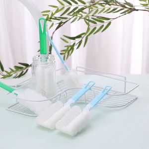Sponge Cleaning Cup Brush Long Handle Insulation Cup Brush Removable Cleaning Cup Brush