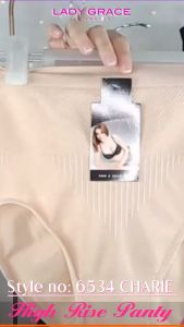 Lady Grace High Rise Full Panty in Seamless Fabric 6534
