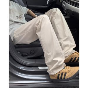 กางเกงขายาวทรงหลวมลำลองสำหรับผู้ชาย กางเกงขายาวทรงหลวมฤดูร้อน กางเกงขายาวกันลม กางเกงขายาวกันน้ำแห้งเร็วสำหรับปีนเขา กางเกงขายาวทรงหลวมสำหรับผู้ชาย