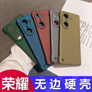 Applicable to Huawei Honor 200 100 90pro Water Sticker Carbon Fiber Frameless Honor 80pro Protection X40 Hard Case 70 60 50 Drop-Resistant Magic6 5 4 3pro Ultra-Thin Phone Case