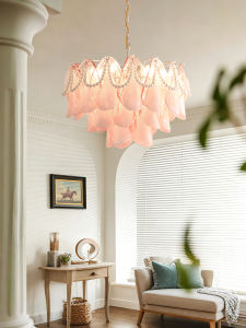 JIASHIDA | Cream Style Elegance Warm French Petal Chandelier