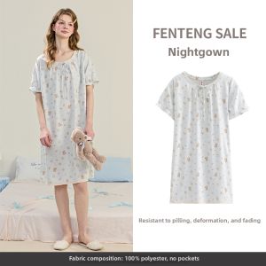 FENTENG | Summer Casual Sleeveless Sleep Dress
