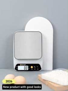 Digital scale 5kg/1g Stainless steel keyboard for weighing food coffee AAA battery baking equipment kitchen digital scale