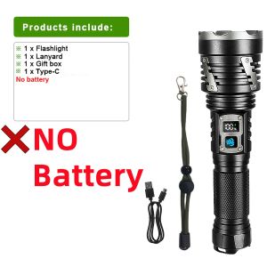 9900000000LM XHP360 Đèn Pin LED Có Thể Sạc Lại Đèn Pin Chống Nước Đèn Làm Việc Siêu Mạnh Phạm Vi 500m Dành Cho Hoạt Động Cắm Trại Ngoài Trời