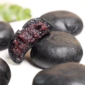 เค้กข้าวหม่อนสีม่วง 300กรัม/กล่องอาหารเช้า อาหารเบาๆ ทดแทนอาหารเม็ดหยาบ เค้กข้าวสีม่วง ดำทดแทนอาหารลดน้ำหนัก