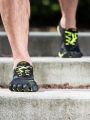 Vibram FiveFingers Running Shoes V-RUN Men's Professional Marathon Sneaker Barefoot Fitness Toe Shoes. 