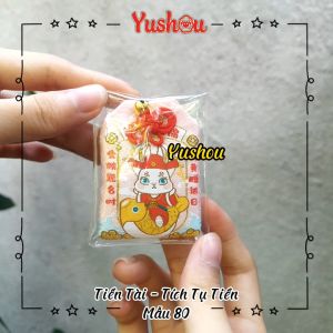 Móc khóa Yushou T.iền Tài - Mẫu 80 - Tích Tụ T.iền Có sẵn
