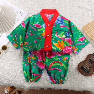 JIFANPAUL | Childrens Cotton Satin Sleepwear Set
