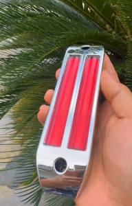 1 cái Led trang trí 3 chế độ xe tải hình thì nghiệm 12v 24v led sườn xe ô tô led nóc xe ô tô đèn trang trí xe ô tô 4x15cm