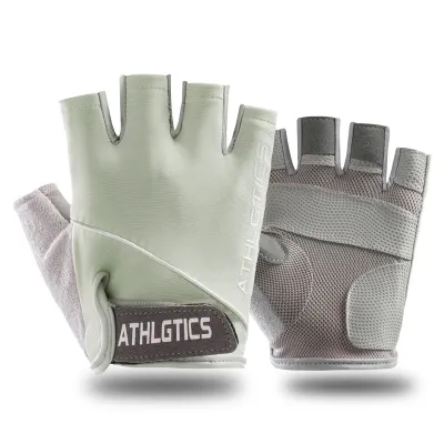 Workout Gym Gloves for Men Women Fishing Cycling Spring Summer Gloves Half Finger Training Breathable Non-slip Fitness Gloves