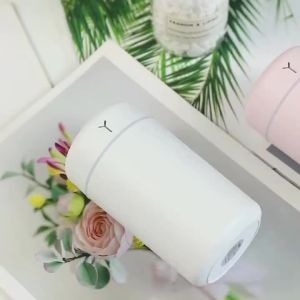 1 PCS Portable 390ml Air Humidifier Aromatherapy Humidificador For Home Car USB Sprayer With LED Color Night Lamp Purifier