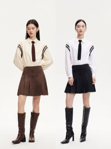 Vero Moda | Detachable Collar Plaid Jumper Dress