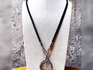 (N0095) สร้อยคอ สร้อยพระ สร้อยเชือกร่ม ขนาด 4 มิล หัวสแตนเลสแท้ ทนทาน ไม่ลอก ไม่ดำ ไม่เป็นสนิม พร้อมส่ง *หากต้องการสวมศรีษะได้โดยไม่ต้องปลดตะขอ แนะนำเป็นขนาด 24 นิ้วขึ้นไป