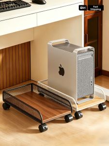 WUBUWEI | Rolling Mobile Computer Tower Stand