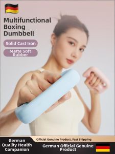 DIWONOR | Multipurpose Solid Iron Rubber Dumbbell