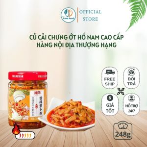 Củ cải chưng ớt Hồ Nam cao cấp - Hàng nội địa thượng hạng cay giòn chuẩn vị truyền thống