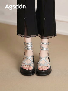 Agsdon | Elevating Breathable Ankle Strap Casual Sandals