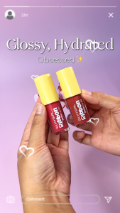 SILKYGIRL Ribbon Glow Lip Oil