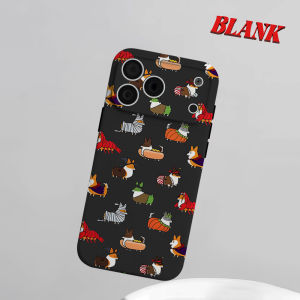 Halloween Corgi Print Phone Case for iPhone 18 17 16 15 14 13 12 11 Air Pro Max Plus Double-layer Cover
