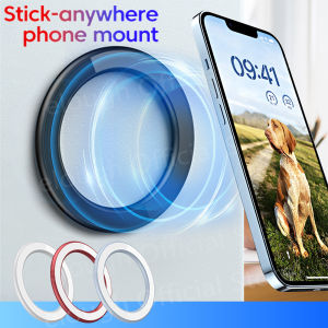 elough | Magnetic Car Phone Holder Universal Mobile Phone Stand For iPhone 17 16 Samsung Dashboard Wall Mounted Car Magnet Socket Sticker