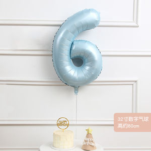 Frozen Elsa Princess Balloons Birthday Decorations Girls 10th Anniversary Party Scene Arrangement Cute Cartoon Style Aluminum Foil Balloons