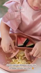 BenBen Premium Silicone Training Spoon & Fork
