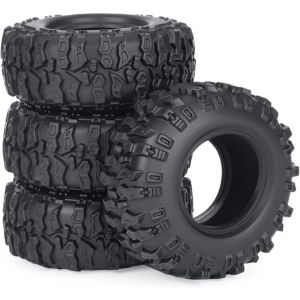 1/30 Quy Mô RC Xe Bánh Xích Leo Núi Lốp Da Bánh Xe 0.7 Cao Su Nâng Cấp Phần Cho Ford Bronco SCX30 Jeep Wrangler AXI-2048 AXI-2261