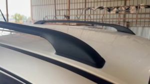 หลังการขายราวหลังคา 130 ซม สีดำฐานดำ ใส่การเผยแพร่รถ 2 ประตู / 4 ประตู SUV หรือแบบไม่ต้องเจาะ