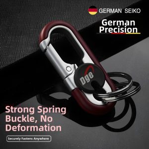 MIVOFIVO | Keychain Car Accessory Anti-loss New Mens Business Style Metallic