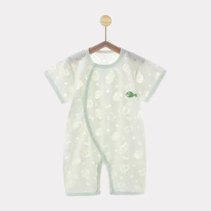 Lightweight Summer Romper Suit for Newborns Short Sleeve Onesie Baby Clothes Tagkita Brand Family Matching Swimwear Set