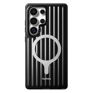 Sanlinba | Magnetic Matte Simple Stripe Full Protection Case